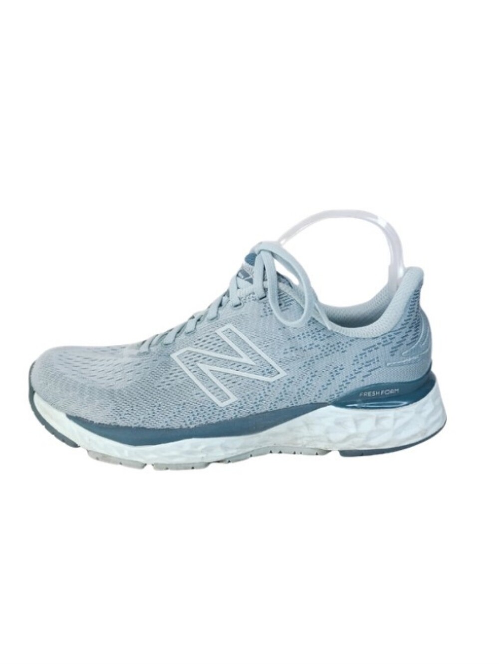New Balance Sneakers Women's 11 Blue Teal Fabric Fresh Foam Athletic Shoes